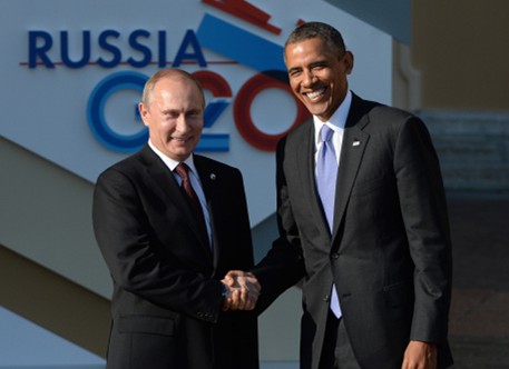 G20峰會:普京奧巴馬變疏遠(yuǎn)座位相隔由1變5人