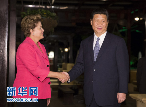 習(xí)近平會見巴西總統(tǒng):中國樂見拉美地區(qū)發(fā)展壯大